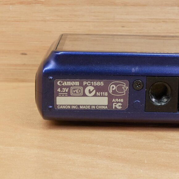 Canon PowerShot A2200 14.1MP Digital Camera / 4x Optical Zoom / Blue / Tested - Picture 9 of 9